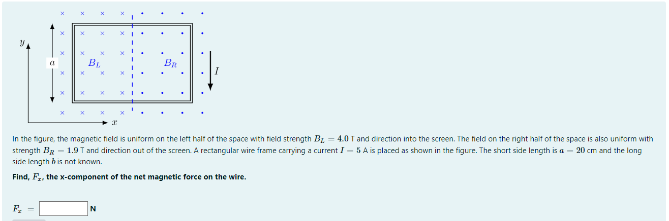 Solved In the figure, the magnetic field is uniform on the | Chegg.com