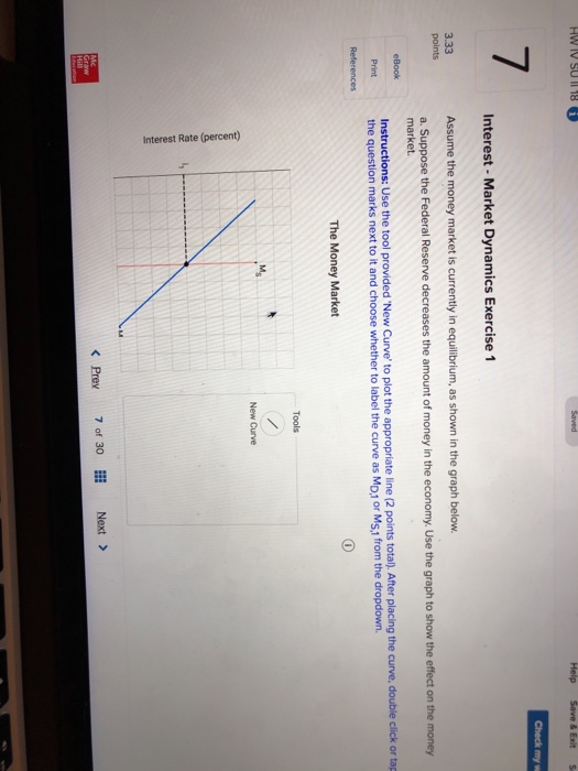 Solved 7 Interest- Market Dynamics Exercise 1 3.33 points | Chegg.com