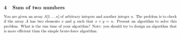 Solved algorithm and complexity I need complete work as | Chegg.com