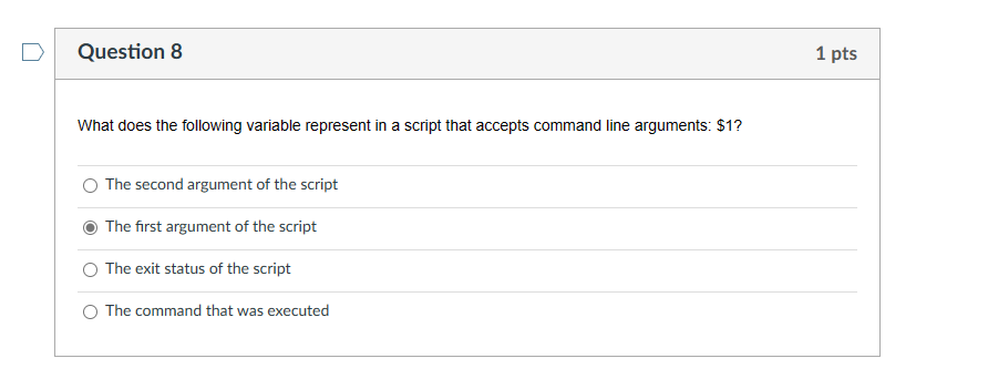 Solved What does the following variable represent in a | Chegg.com