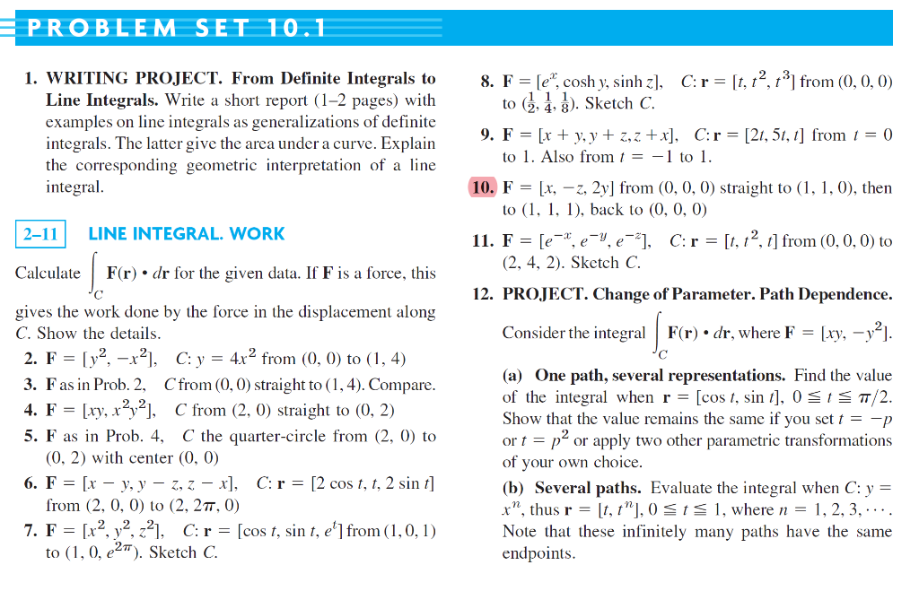 Solved 1. WRITING PROJECT. From Definite Integrals to 8. | Chegg.com