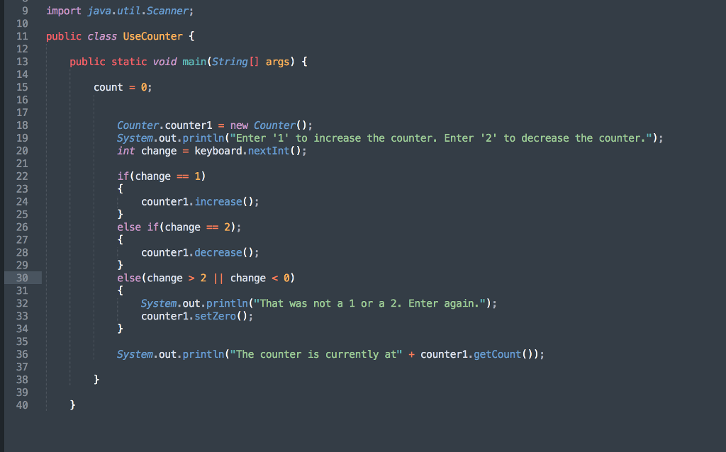 Solved The Java compiler has a problem with the way I am | Chegg.com