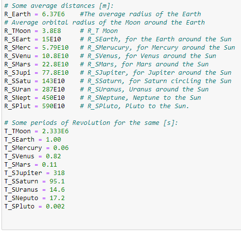 Solved Determine the distance between the earth and the | Chegg.com