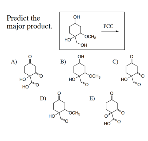 Solved NaBH4 MeOH ОН Оме А) C) Ph. Ph. ОН ONa Мео. B) Ph. D) | Chegg.com