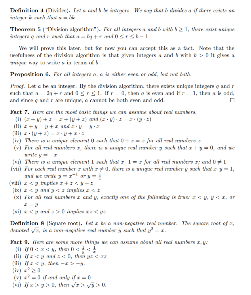 Solved Statement 12 Prove Or Disprove 1 For All Real