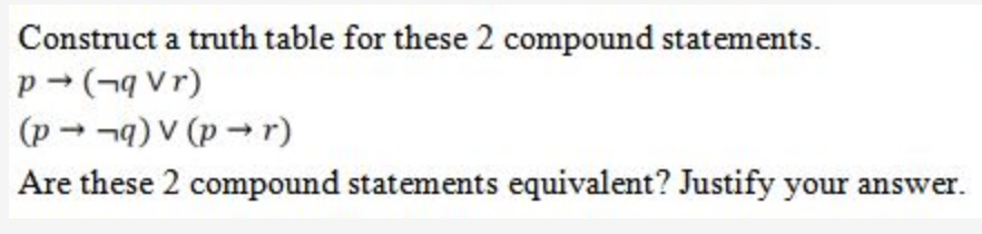 homework 2 compound statements