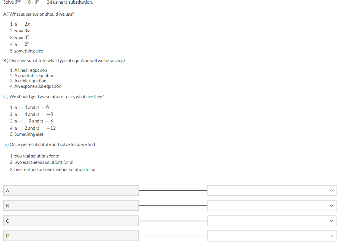 solved-solve-32x-5-3x-24-using-u-substitution-a-what-chegg