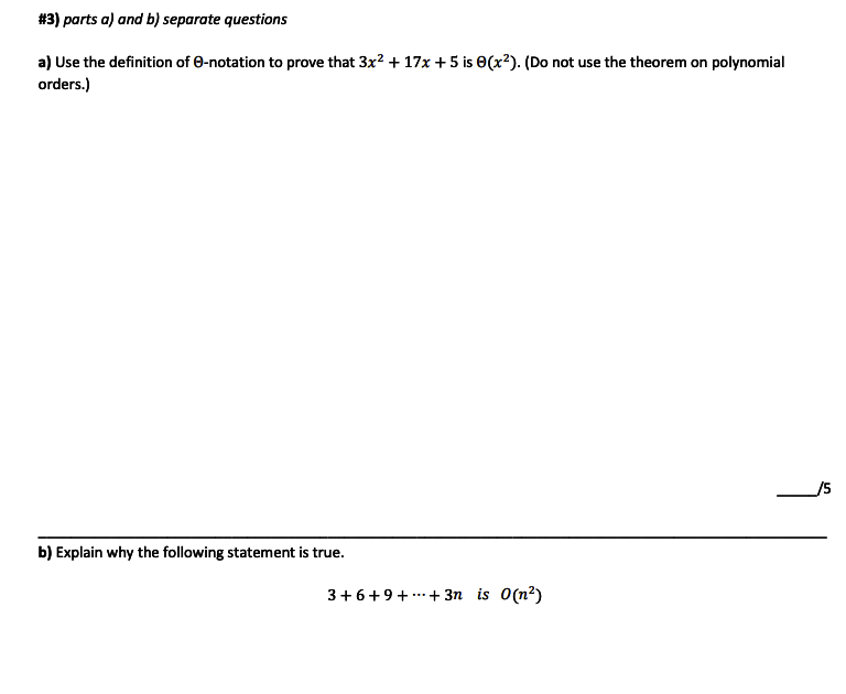 Solved #3) Parts A) And B) Separate Questions A) Use The | Chegg.com