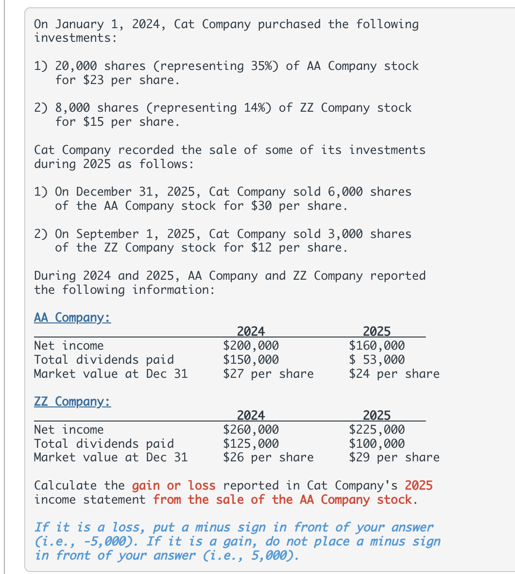 Solved On January 1 2024 Cat Company Purchased The Chegg Com   PhpsW11ok