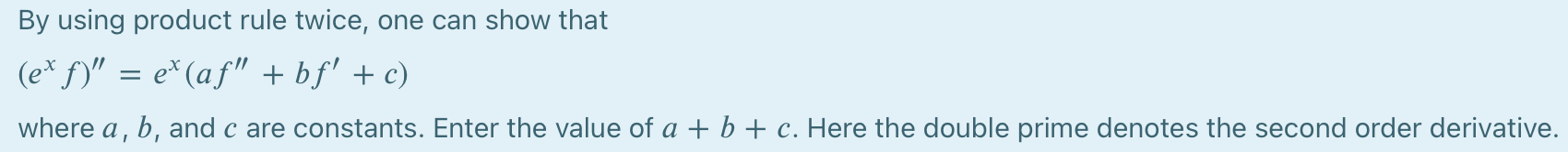 Solved By Using Product Rule Twice One Can Show That E