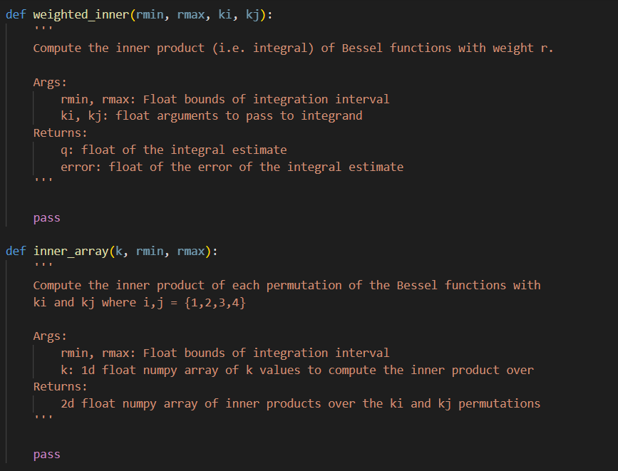 3) (More on special functions and scipy.