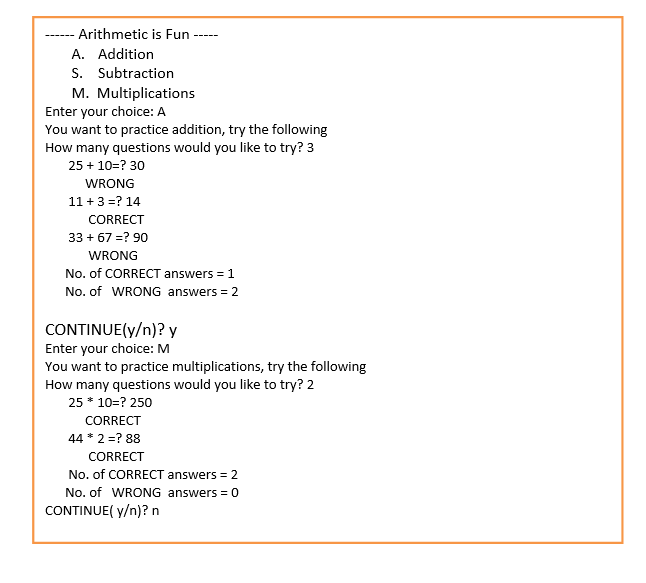 Solved 4. We want to create a program to help students | Chegg.com
