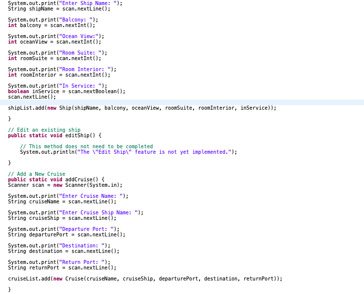 still learning java and need help with code need to | Chegg.com
