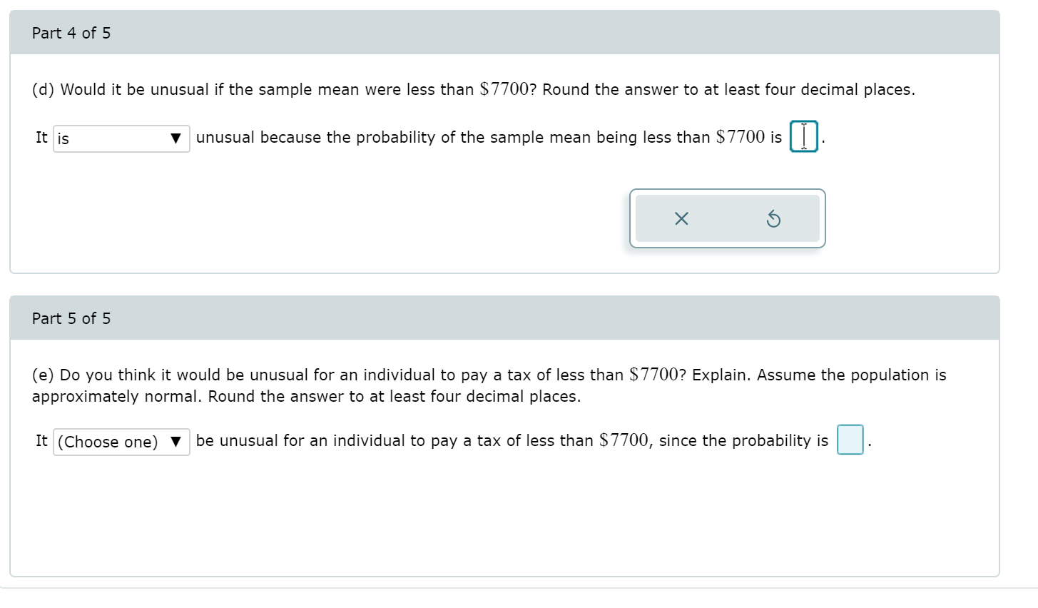 Solved Taxes: The Internal Revenue Service Reports That The | Chegg.com