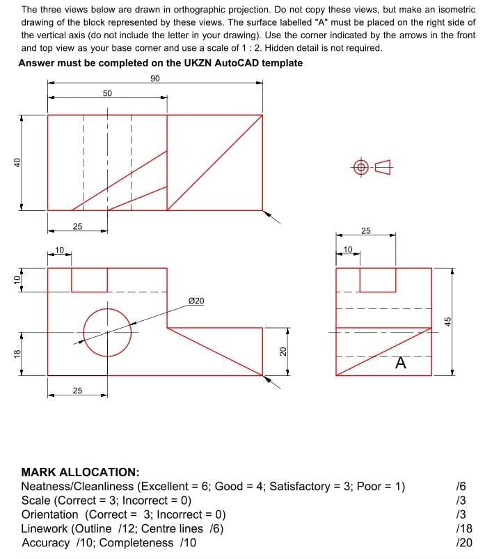 Copy isometric 13 - Technical drawing - Engineering drawing 