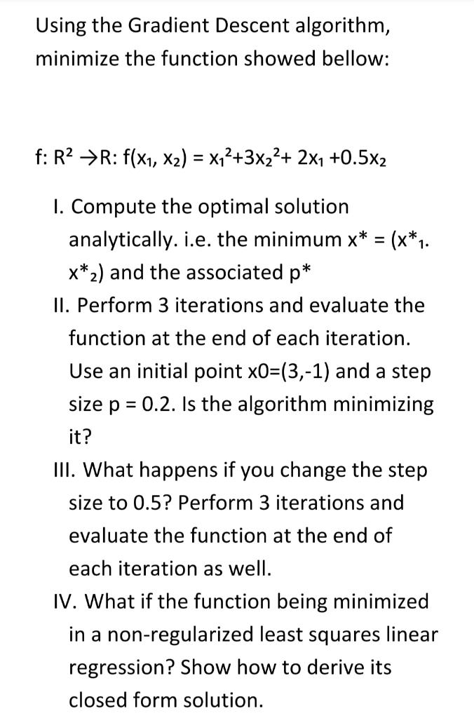 MathType - The #Gradient descent is an iterative optimization #algorithm  for finding local minimums of multivariate functions. At each step, the  algorithm moves in the inverse direction of the gradient, consequently  reducing