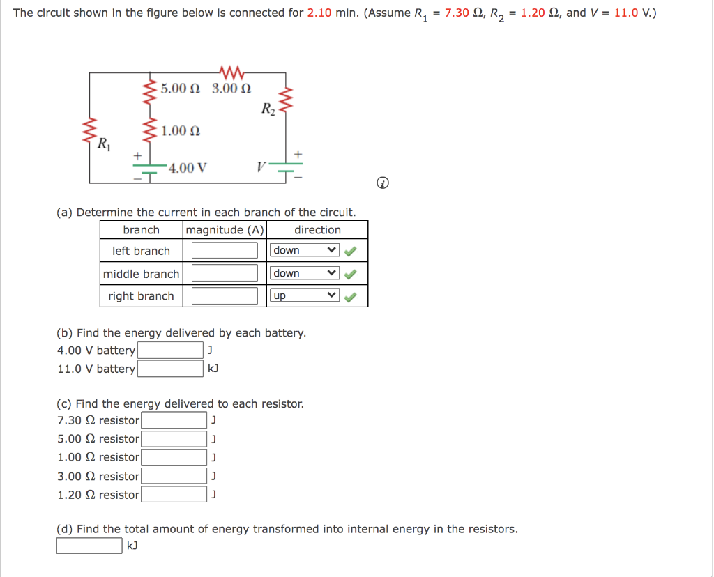 Solved The circuit shown in the figure below is connected | Chegg.com