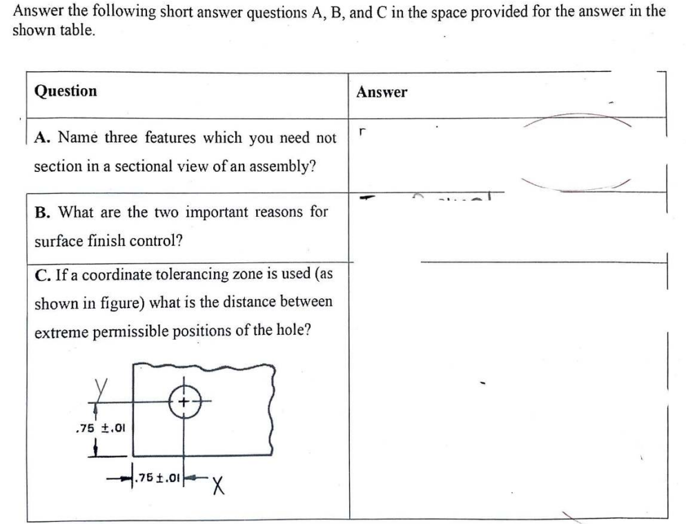 Solved Answer the following short answer questions A, ﻿B, | Chegg.com