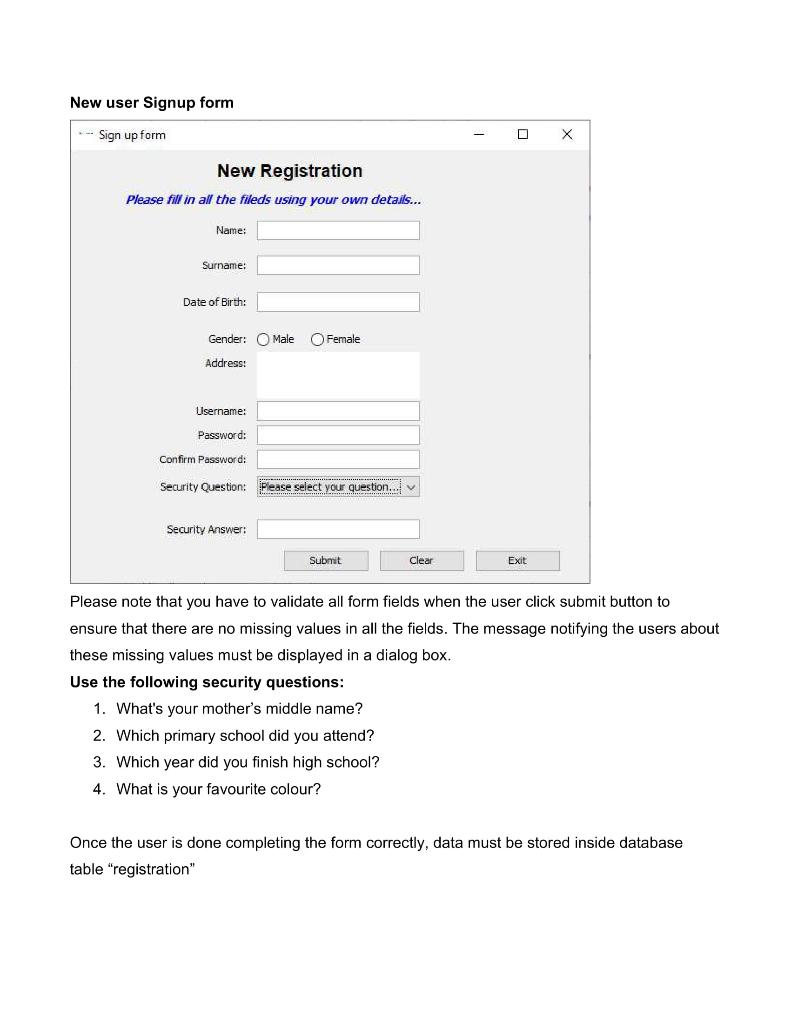  solved write an application for a construction company t