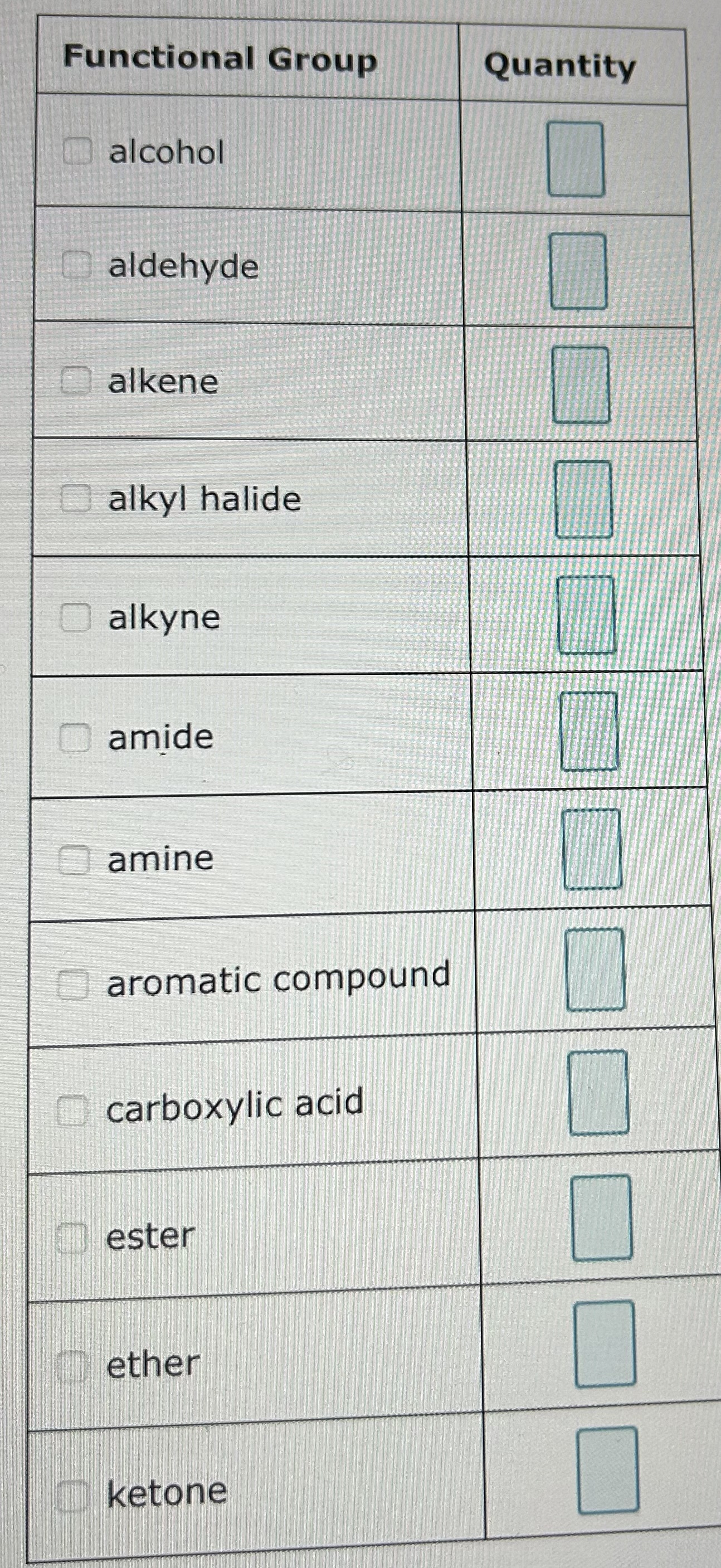 Solved Examine The Structure For The Organic Molecule. | Chegg.com