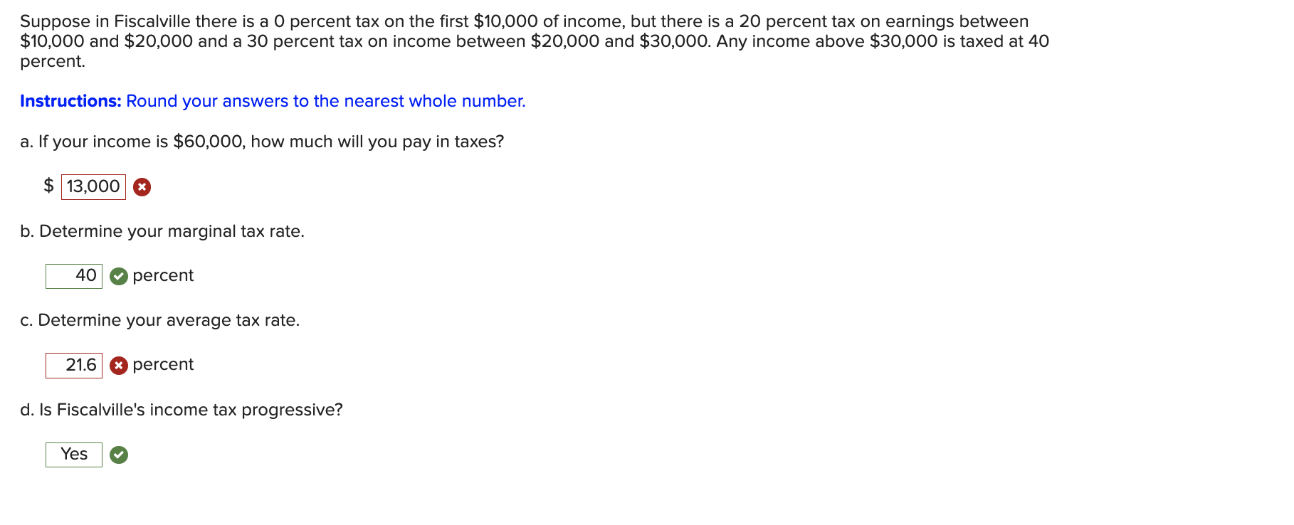 Solved Suppose In Fiscalville There Is A 0 Percent Tax On | Chegg.com