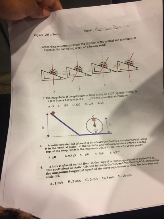 Solved 10. A Mass Is Attached To A Spring Of Spring Constant | Chegg.com