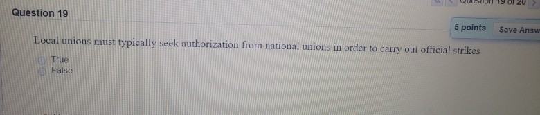 Solved Question 16 5 points Save Answer Historically, the U | Chegg.com