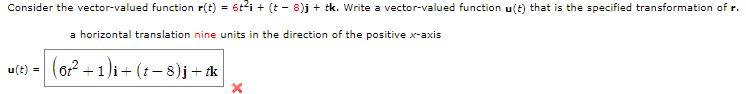 Solved Consider the vector-valued function | Chegg.com