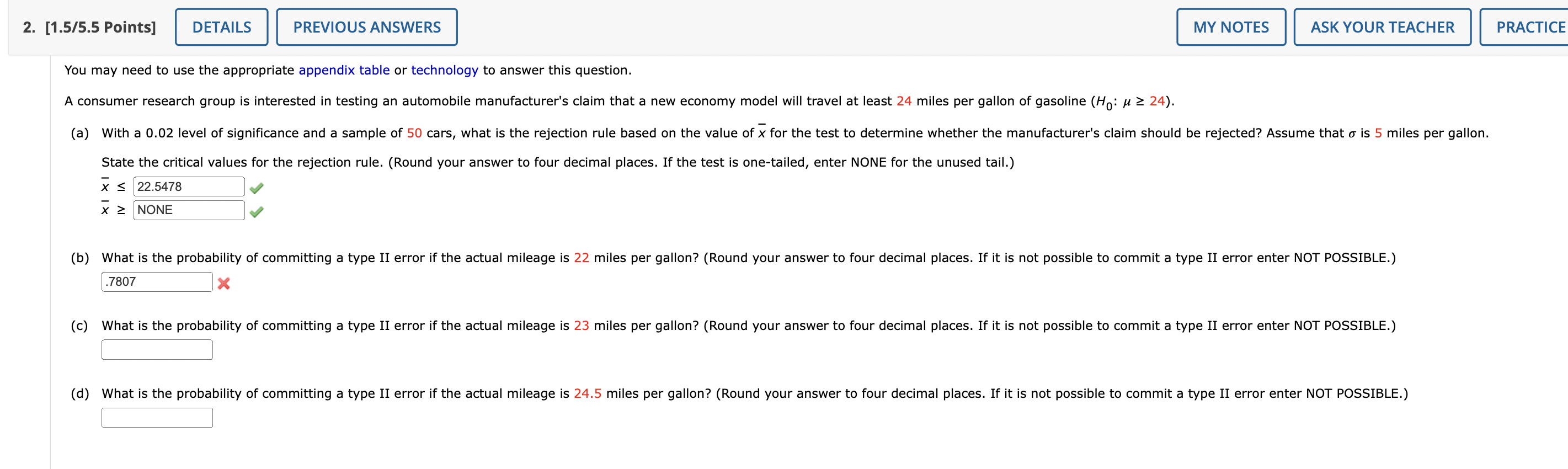 Solved 2. [1.5/5.5 Points] DETAILS PREVIOUS ANSWERS MY NOTES | Chegg.com