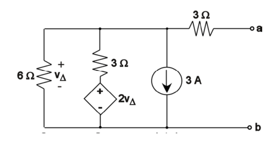 Solved Find Thevenin Equivalent for the circuit to right of | Chegg.com