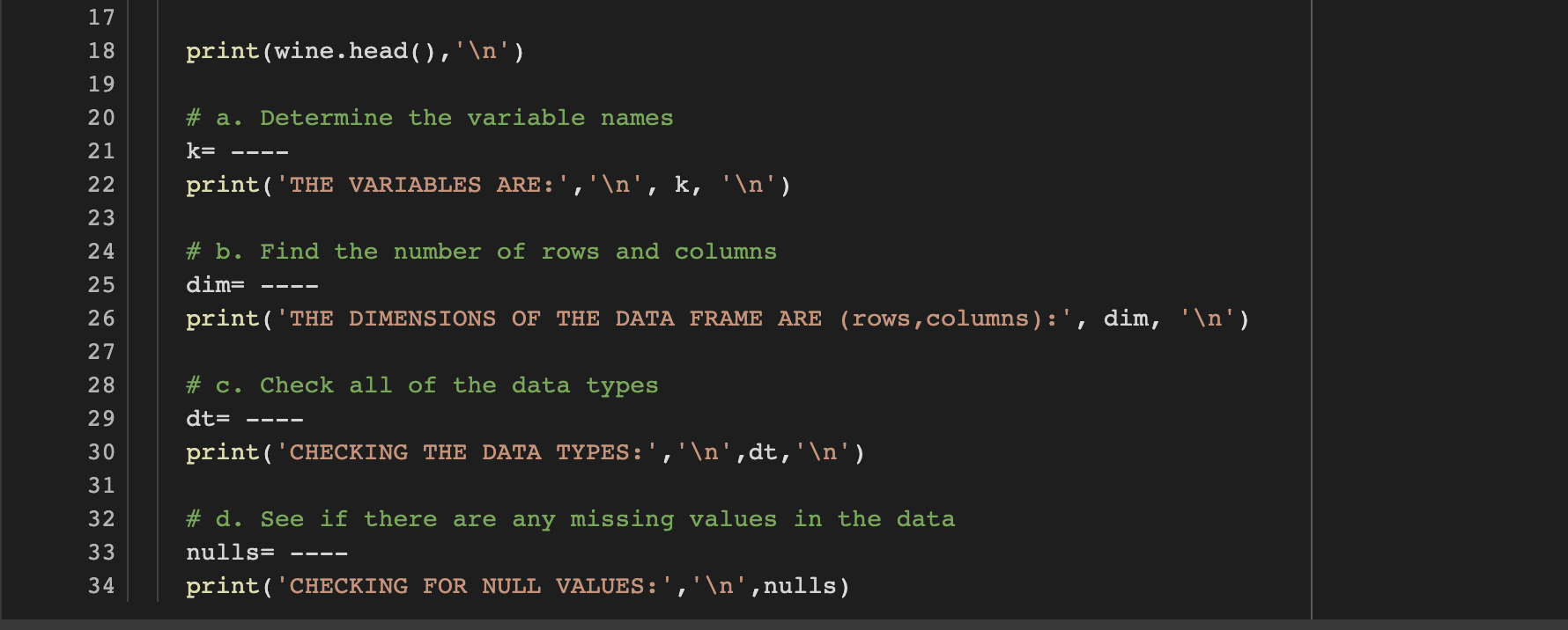 Solved The red wine quality data set contains measures of | Chegg.com