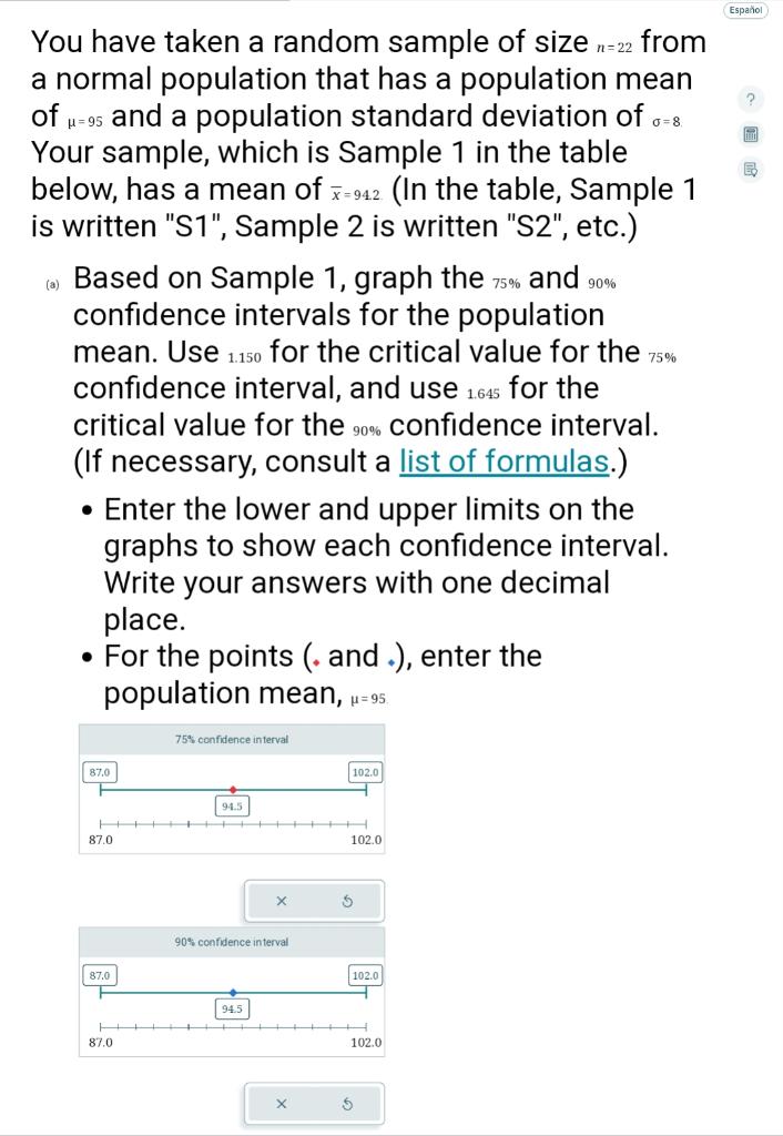 Solved You have taken a random sample of size n=22 from a | Chegg.com
