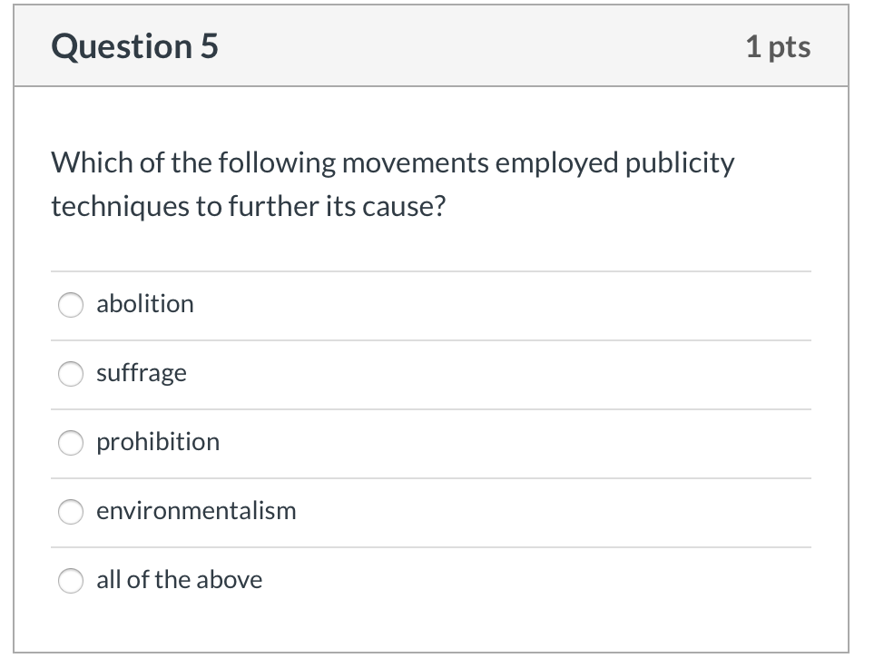 Solved Question 2 1 pts All of the following are reasons why | Chegg.com