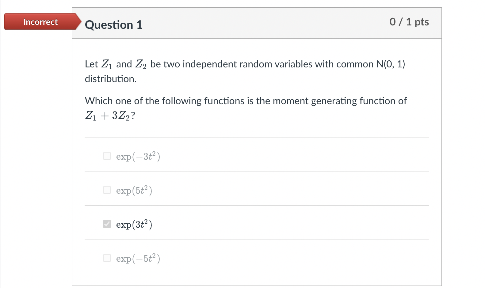 Solved Let Z1 And Z2 Be Two Independent Random Variables 0505