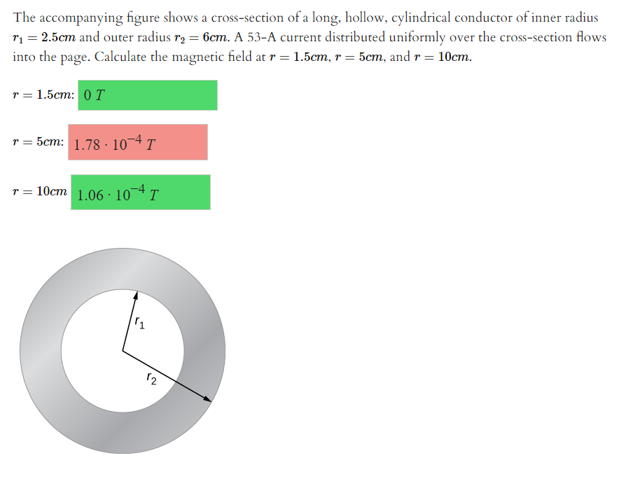 Solved The accompanying figure shows a cross-section of a | Chegg.com