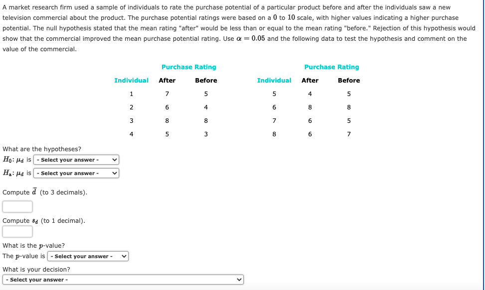 solved-a-market-research-firm-used-a-sample-of-individuals-chegg