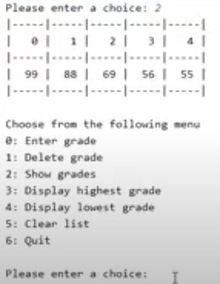 Solved In python, create a sorted_grades application that | Chegg.com