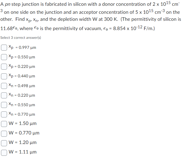 solved-a-pn-step-junction-is-fabricated-in-silicon-with-a-chegg