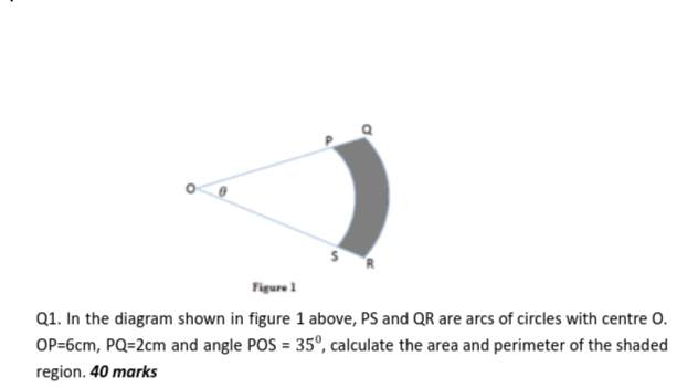 Solved Q1. ﻿In the diagram shown in figure 1 ﻿above, PS ﻿and | Chegg.com