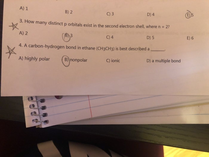 A Carbon Bond in Ethane Ch3ch3 Is Best Described a