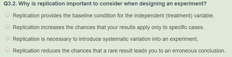 why are replicates important in an experiment