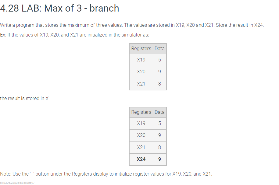 Solved 4.28 LAB: Max of 3 - branch Write a program that | Chegg.com