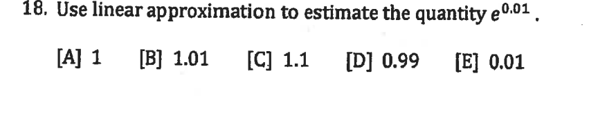 Solved 18. Use linear approximation to estimate the quantity | Chegg.com