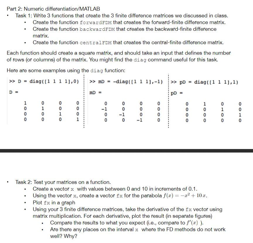 Solved Please show all work, screenshot matlab code and add | Chegg.com