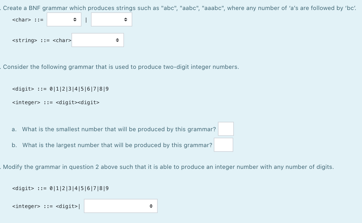 Solved Using the token types and token classes as covered in | Chegg.com
