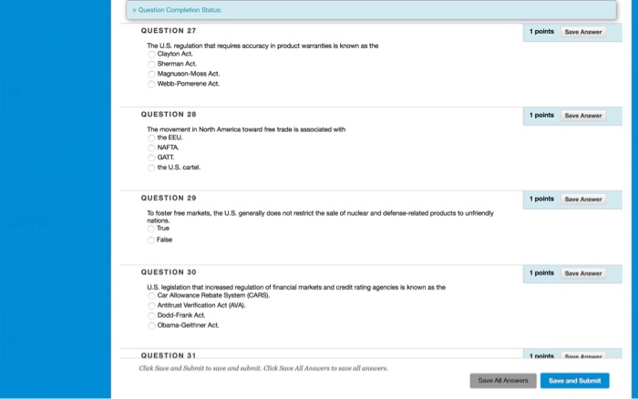 Solved QUESTION 31 1 points Save Answer When the U.S. dollar | Chegg.com