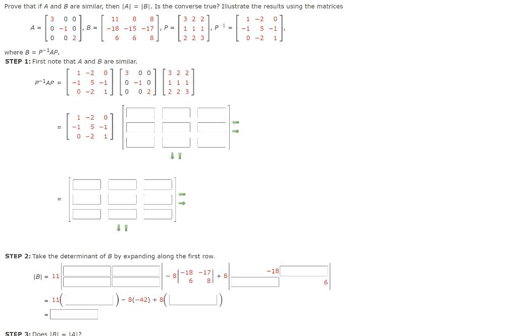 Solved - [ -***[-2.] Prove That If A And B Are Similar, Then | Chegg.com