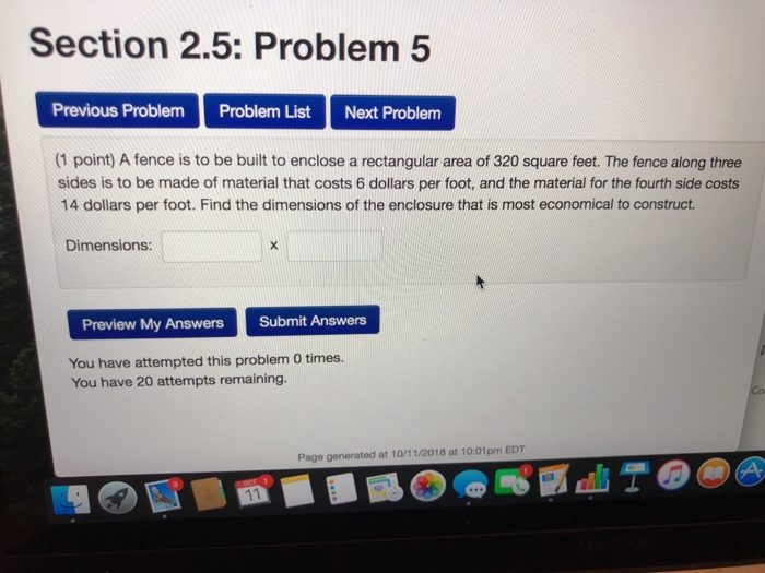 Solved Section 2.5: Problem 5 Previous Problem Problem List | Chegg.com