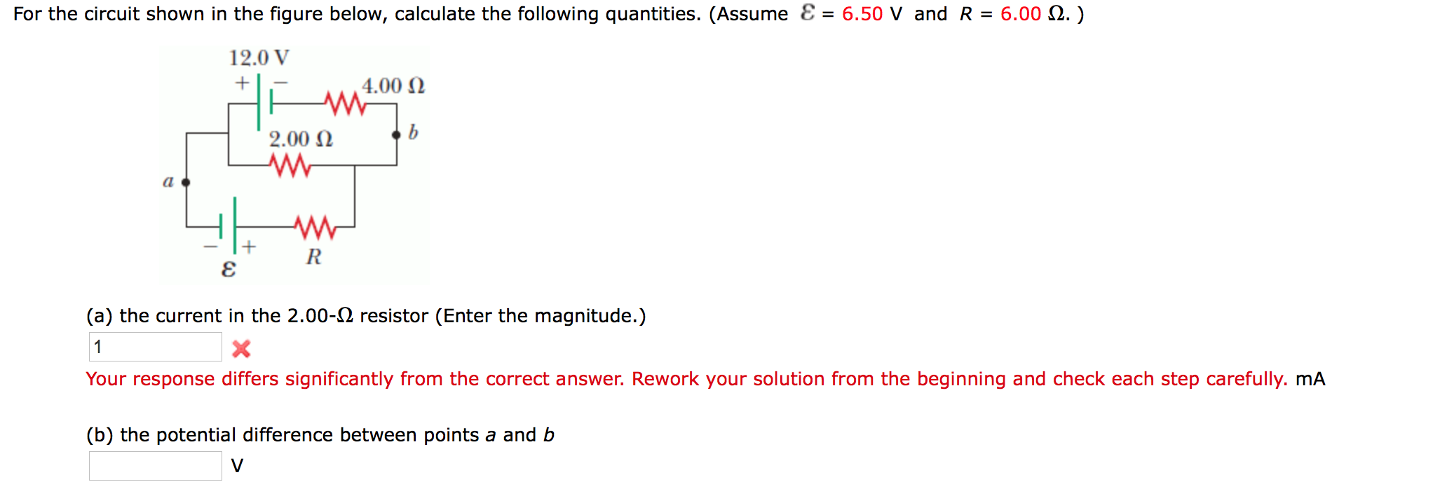 Solved For the circuit shown in the figure below, calculate | Chegg.com