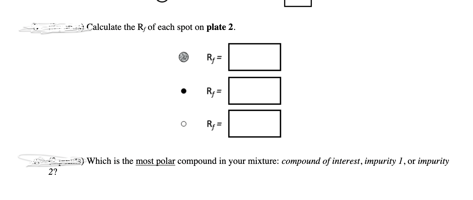 You are evaluating a compound mixture by normalphase